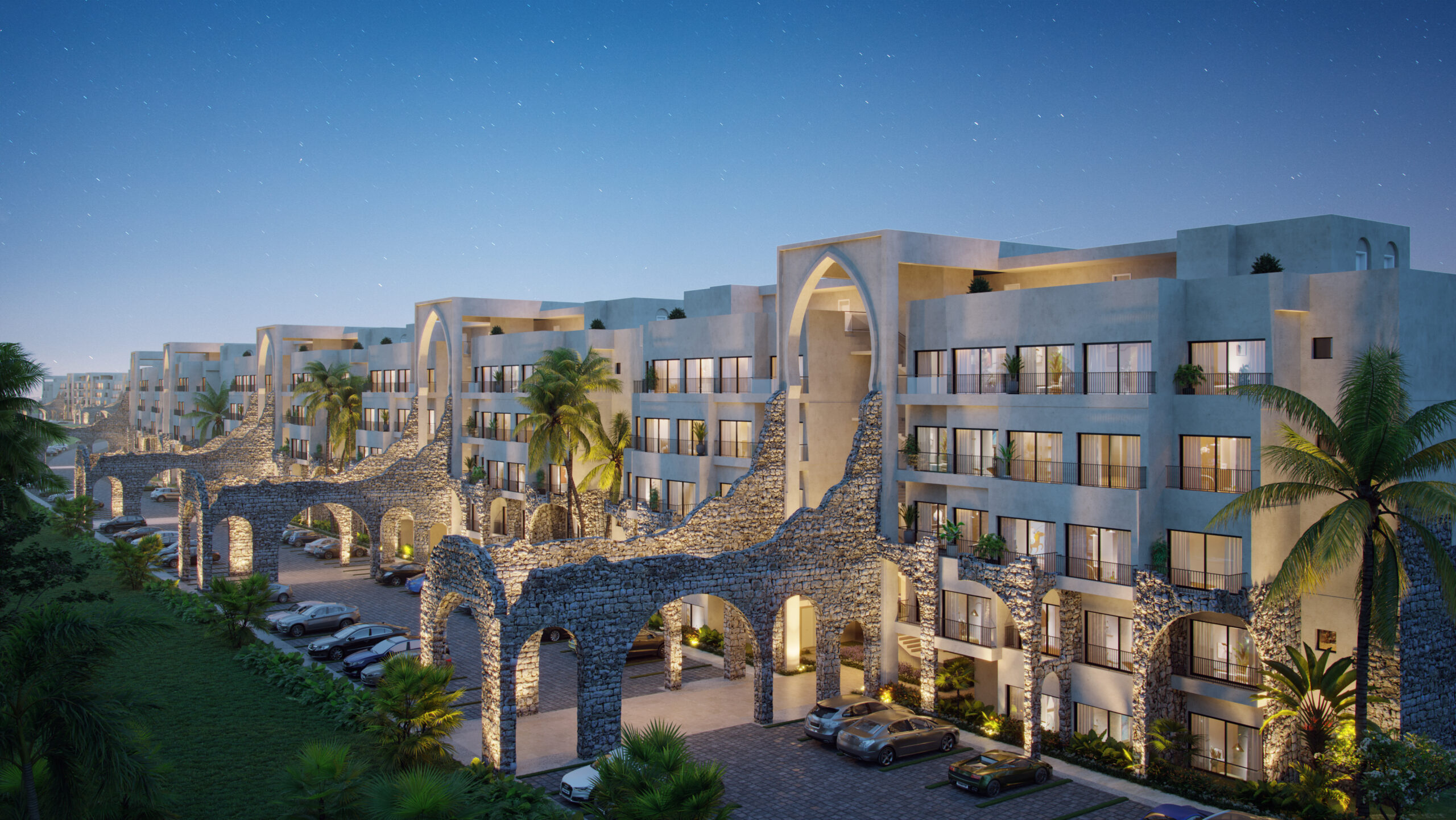 Villa colonial restaurada, República Dominicana